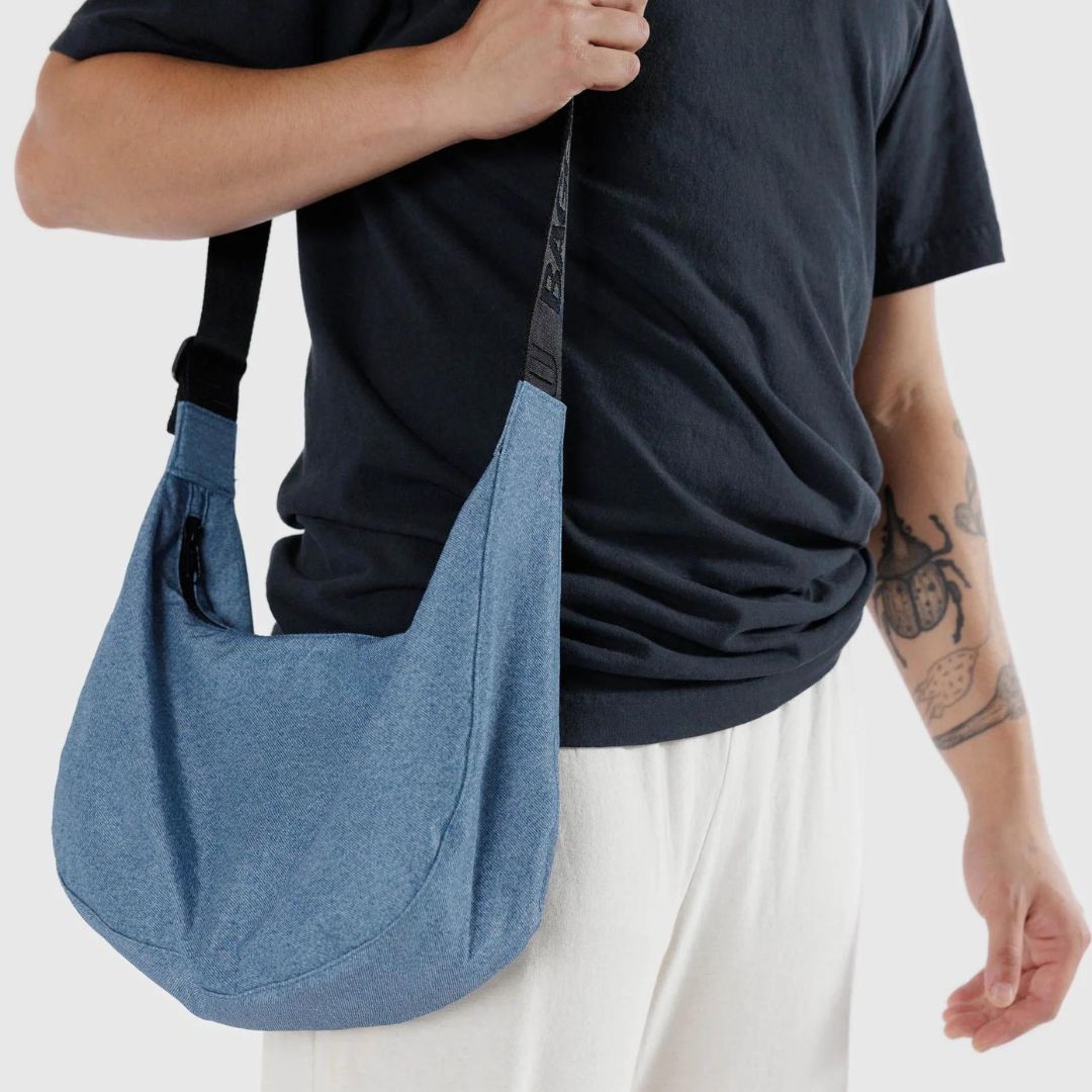 Baggu Nylon Crossbody Bag - Digital Denim