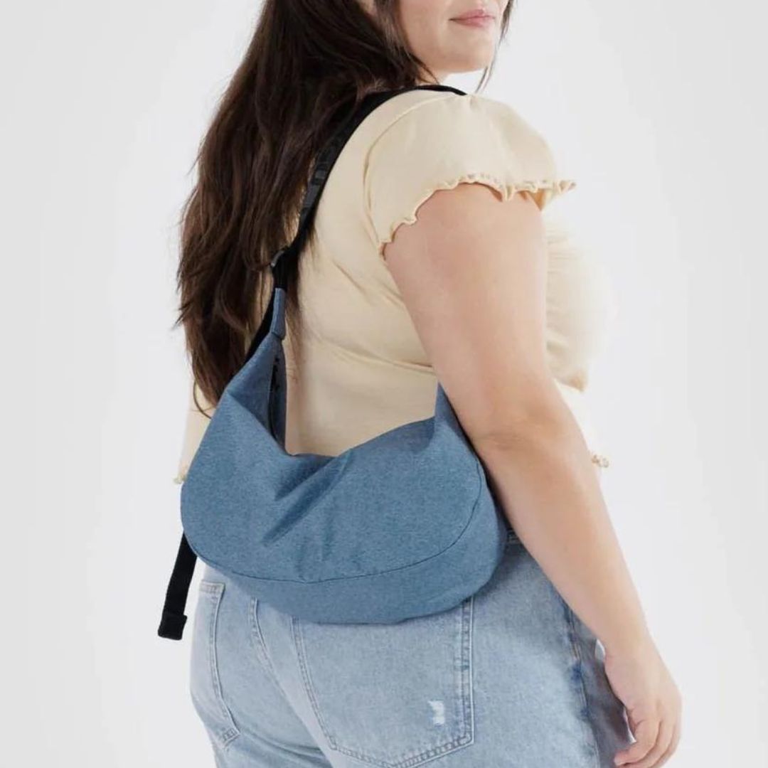 Baggu Nylon Crossbody Bag - Digital Denim