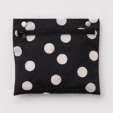Baggu Everyday Cloud Bag - Black and Cream Polka Dot
