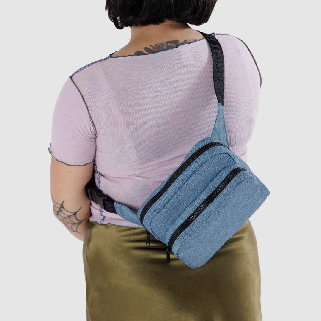 Baggu Fanny Pack - Digital Denim