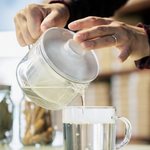 Glass Pot with Strainer - Simple Beautiful Things