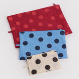 Baggu Go Pouch Set - Polka Dot Mix