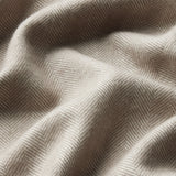 Waverley Mills Merino Wool Throw Herringbone - Atmosphere