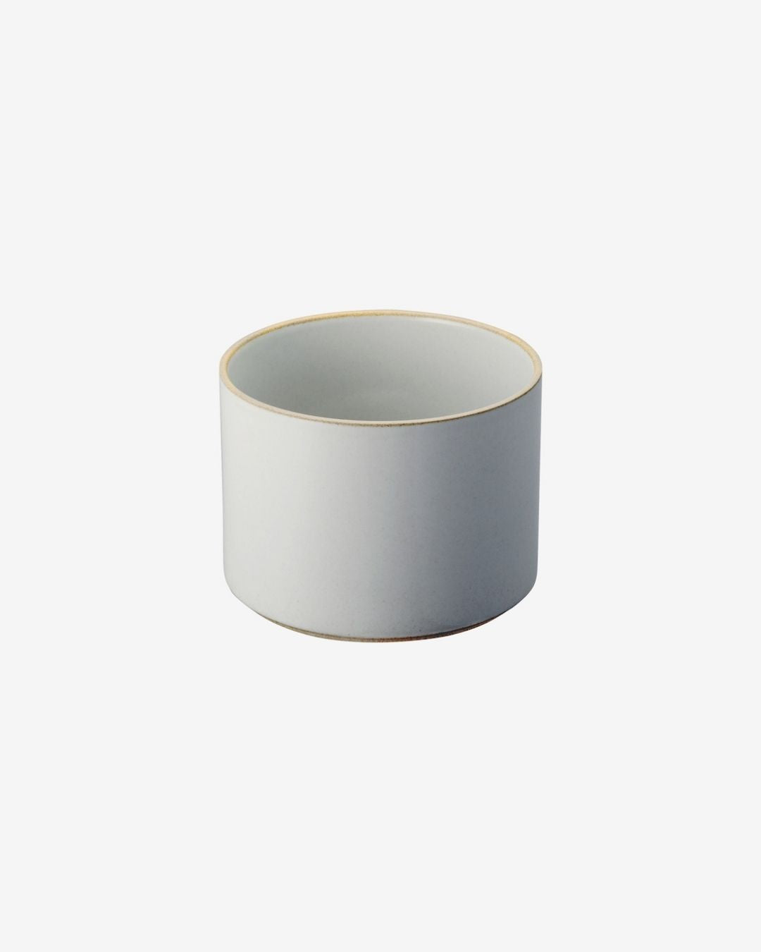 Hasami Porcelain Planter 14.5cm - Gloss Grey_Simple_Beautiful_Things