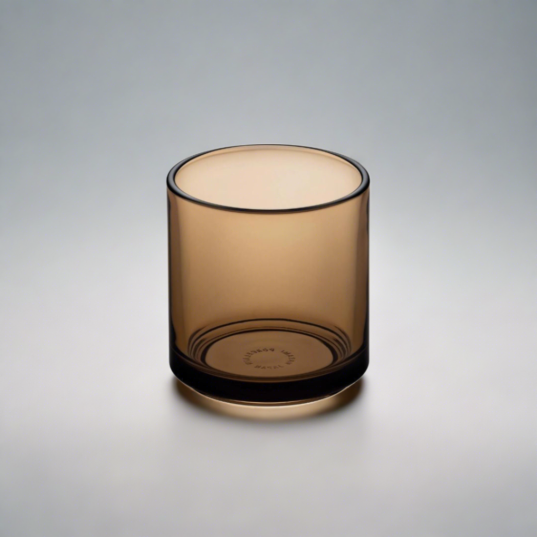 Hasami Glass Tumbler - Smokey Amber (set of 3)