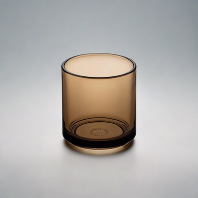Hasami Glass Tumbler - Smokey Amber (set of 3)