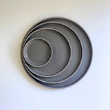 Hasami Porcelain Plate 14.5cm Dark Grey