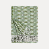 Wool Throw Havas - Olive