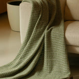 Wool Throw Havas - Olive