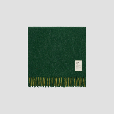 Waverley Mills Wool Throw Horizon - Moss