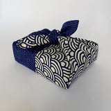 Hamamonyo Furoshiki Cloth - Blue Wave