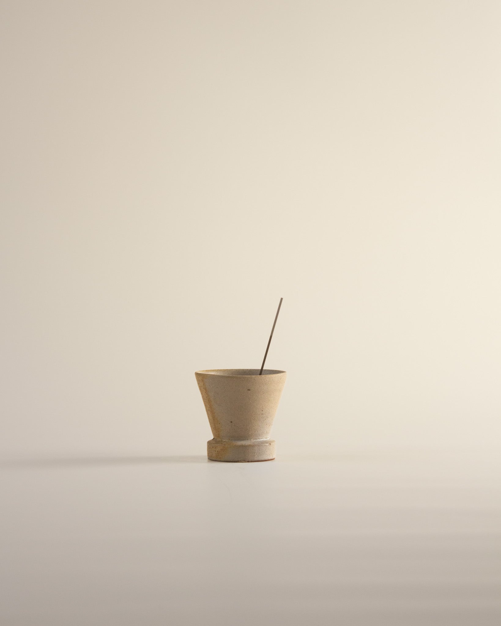 Pan Pottery Incense Holder