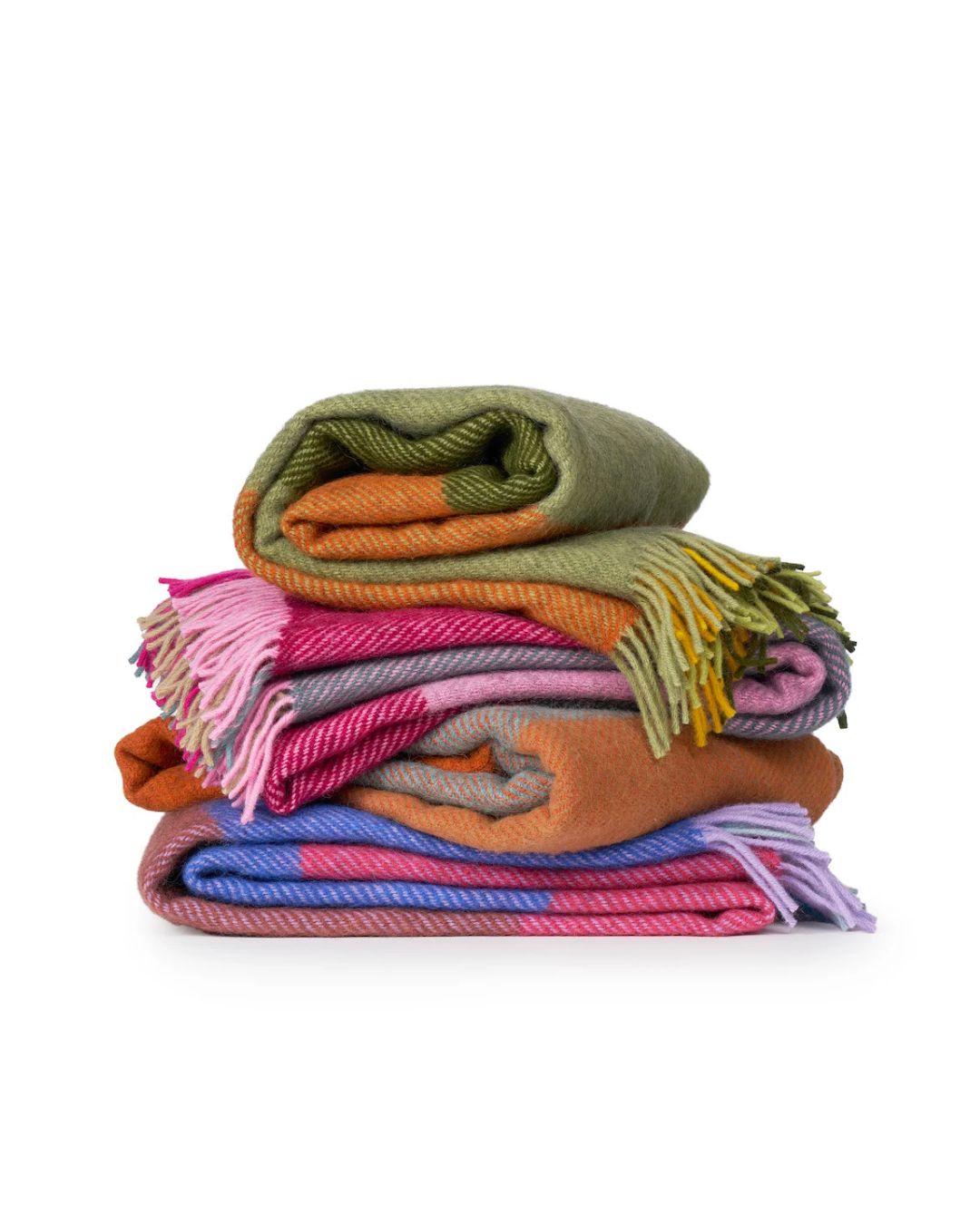 Klippan Blanket Gotland Check - Green