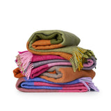 Klippan Blanket Gotland Check - Orange