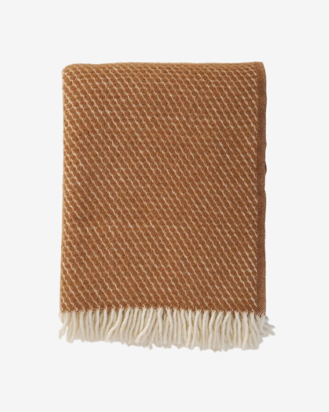 Klippan Velvet Wool Throw Blanket Mocha | Simple Beautiful Things