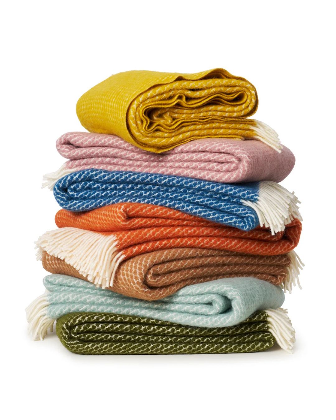Klippan Velvet Wool Throw Blanket Mocha | Simple Beautiful Things