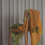 Klippan Blanket Gotland Check - Green