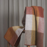 Klippan Block Blanket - Rust