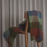 Klippan Blanket Gotland - Multi Green