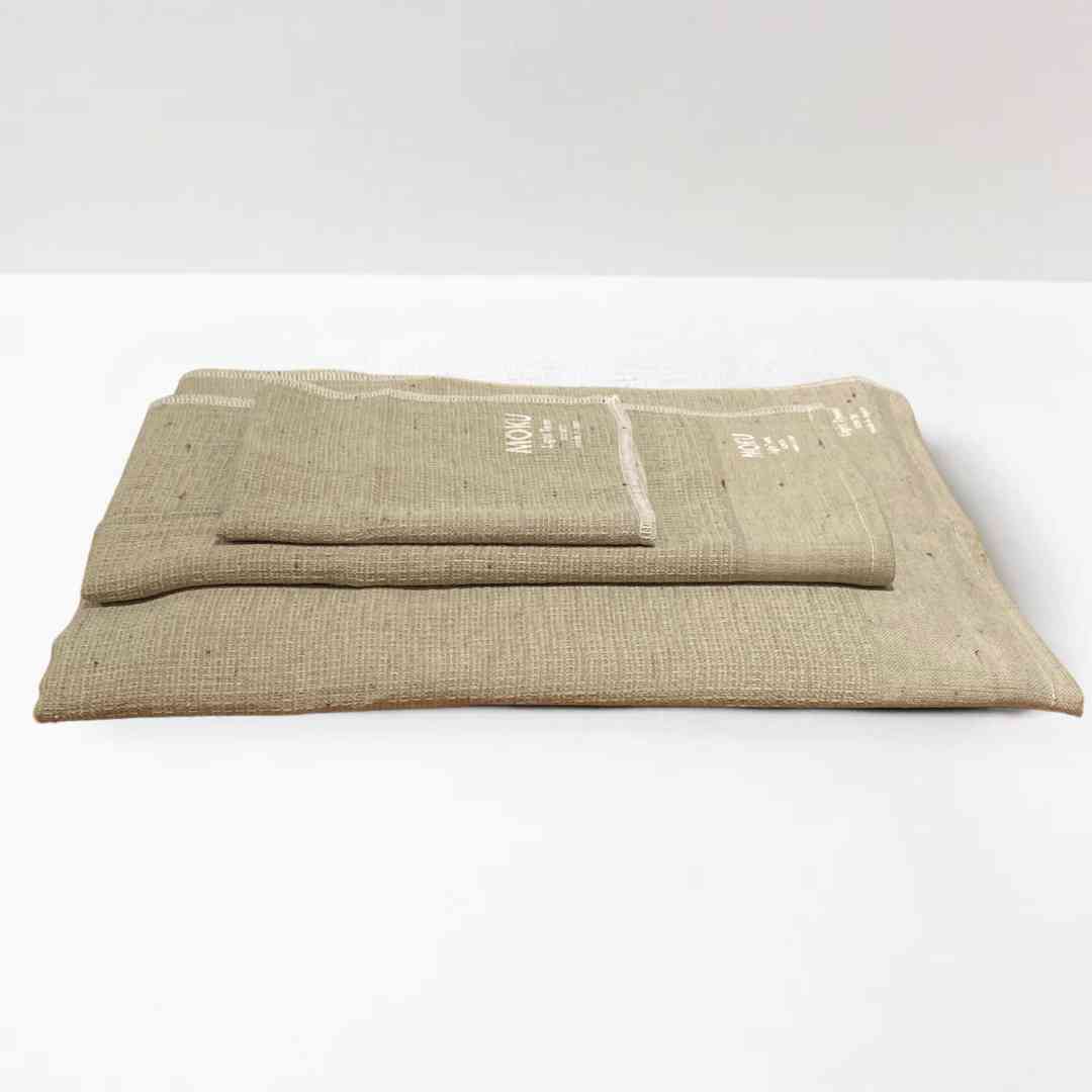 Kontex Moku Lightweight Towel - Khaki_Simple-Beautiful_Things