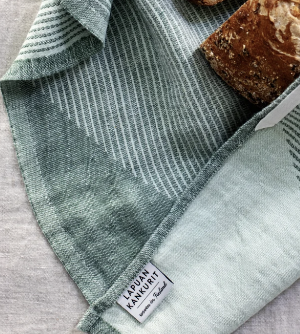 LapuanTeaTowelRinne-GreenMint