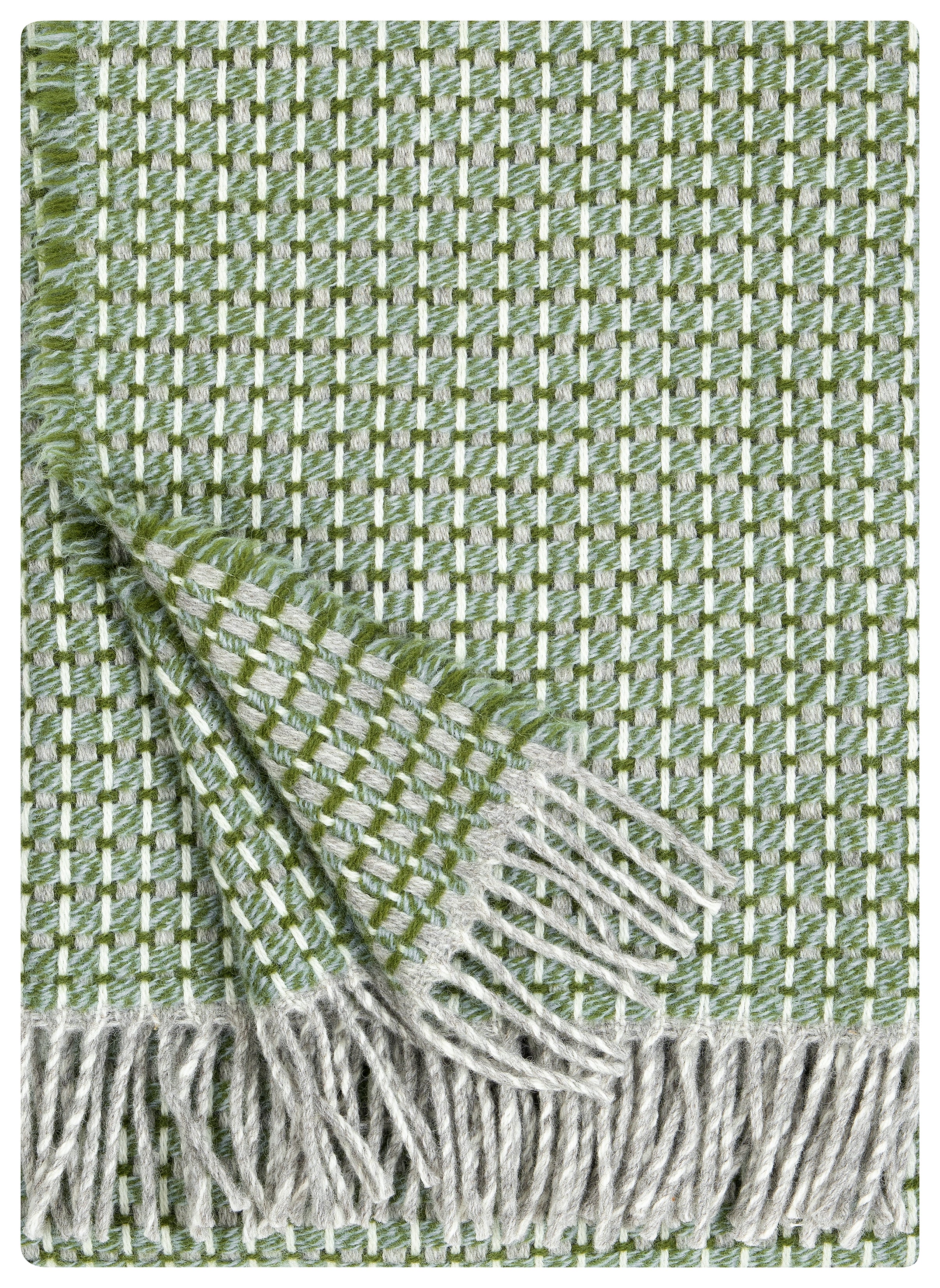 Lapuan_Wool_Throw_Havas_-_Olive