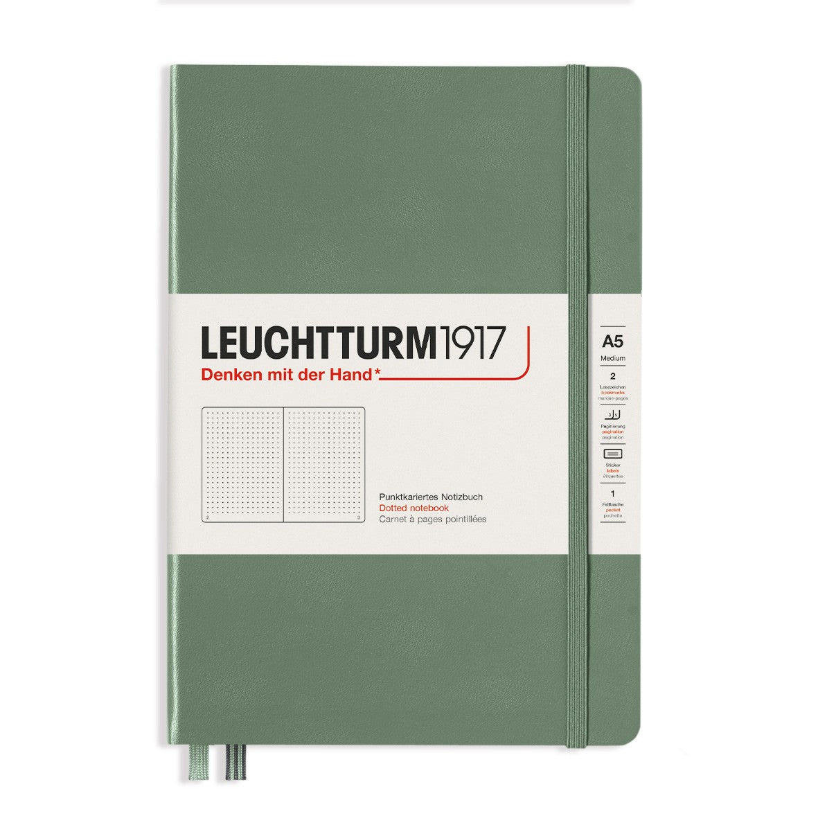 Leuchtturm1917 Hardcover Notebook - A5 Dotted
