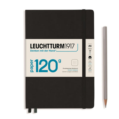 Leuchtturm1917 Hardcover Notebook 120g - A5 Dot Grid