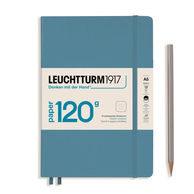 Leuchtturm1917 Hardcover Notebook 120g - A5 Dot Grid