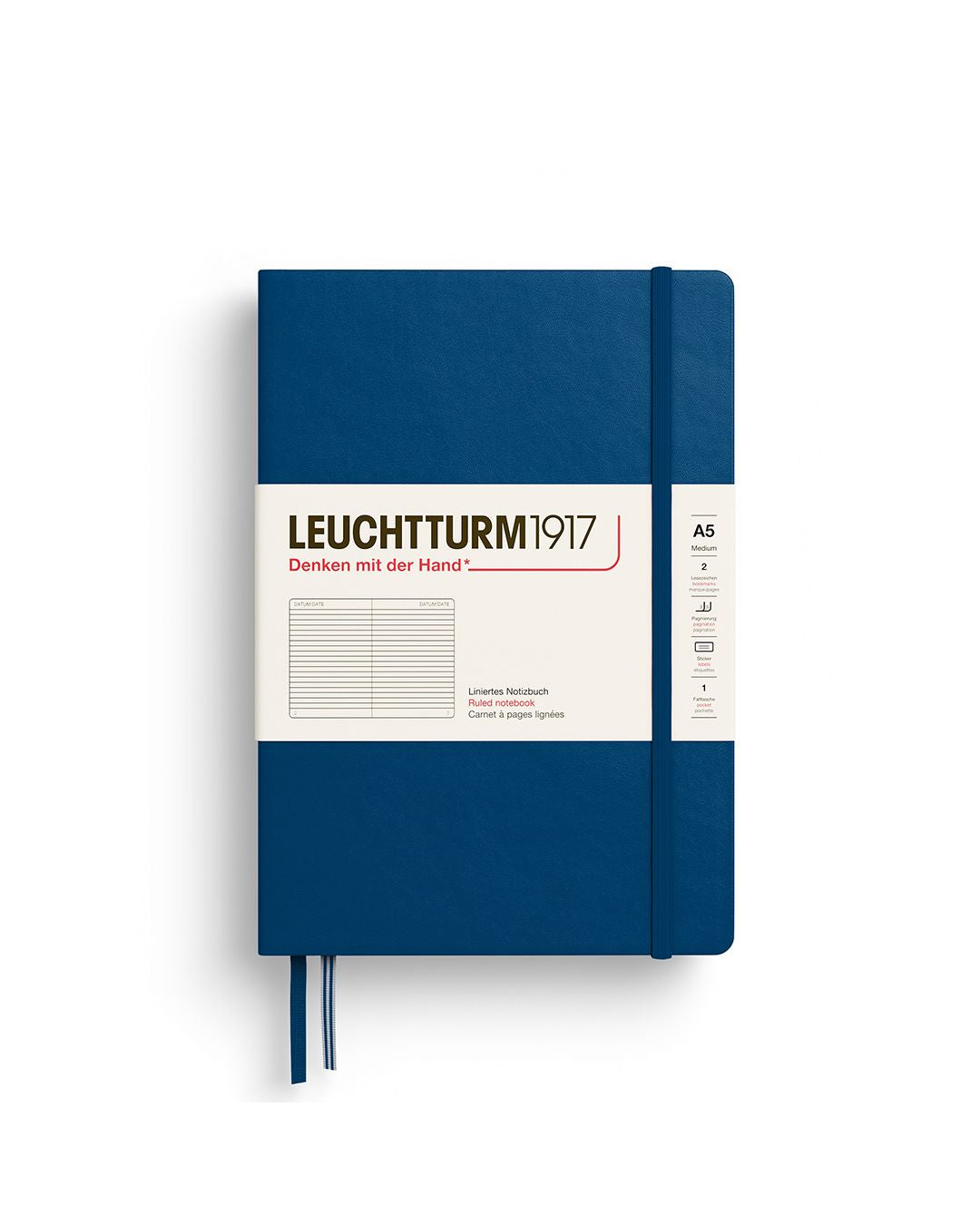 Leuchtturm1917 Hardcover Notebook - A5 Ruled