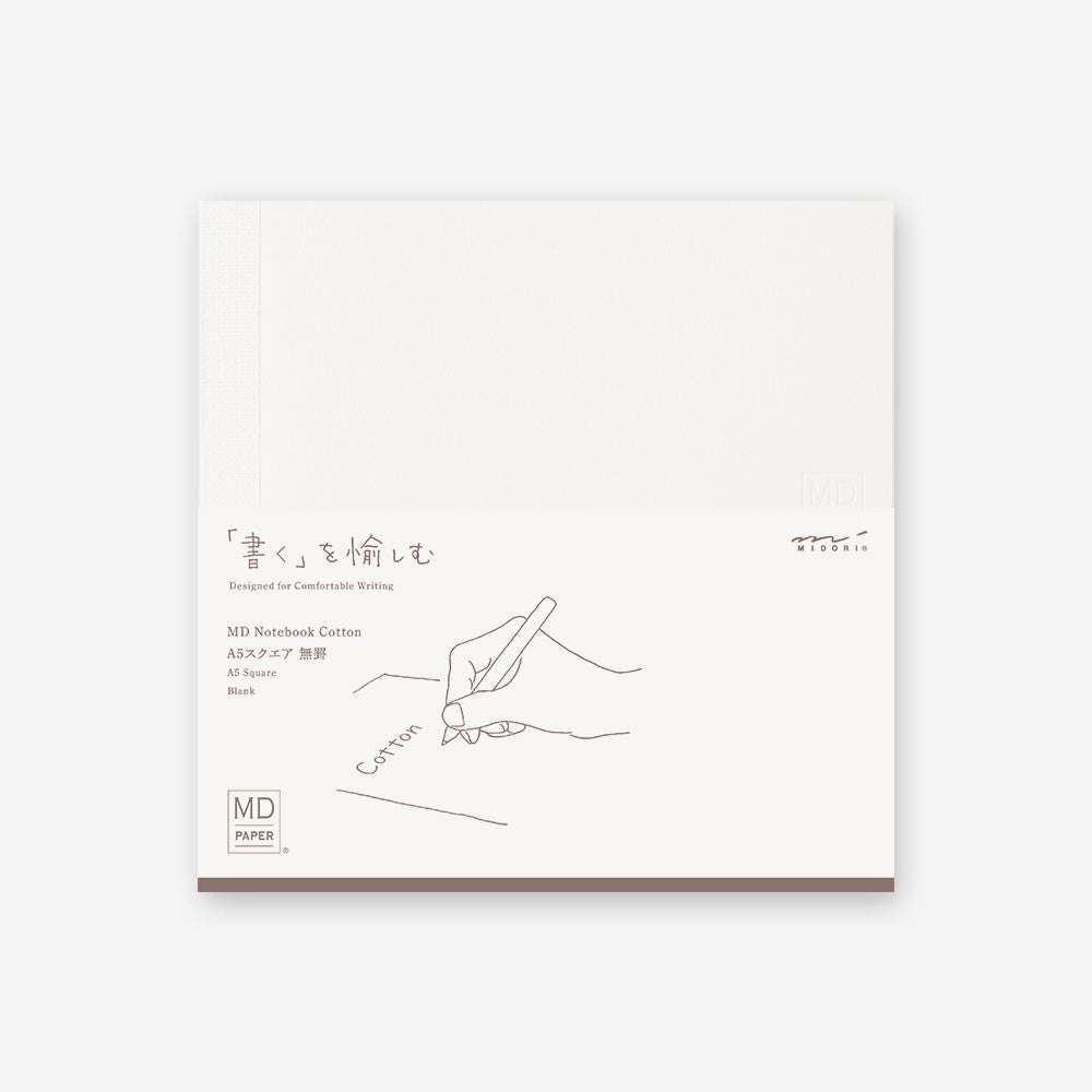 Midori MD Notebook - A5 Cotton