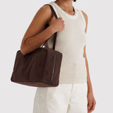 Baggu Bowler Bag Medium - Coffee