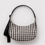 Baggu Nylon Crossbody Bag Medium - Black and Cream Gingham_Simple_Beautiful_Things
