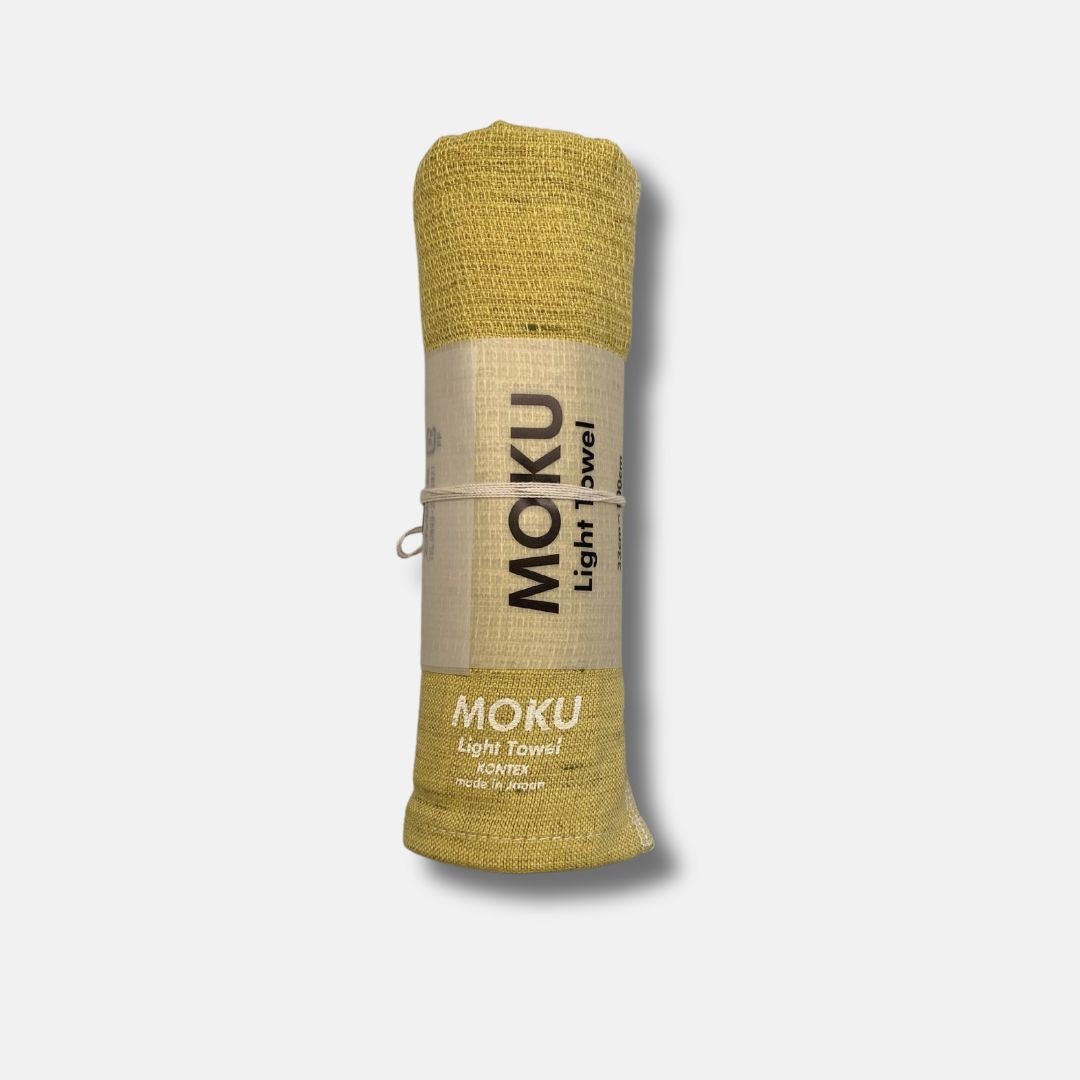 Kontex Moku Lightweight Towel - Lemon