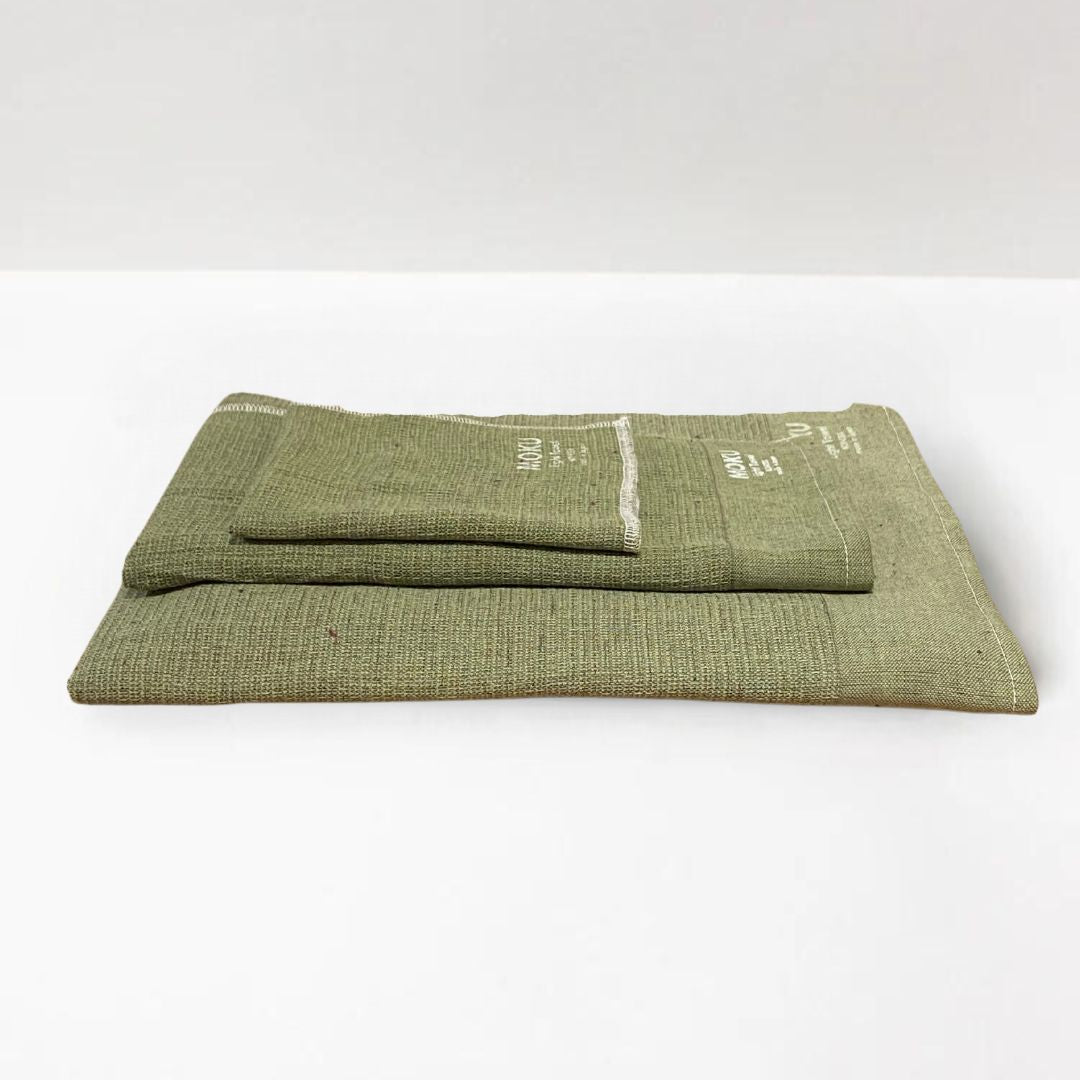 Moku_Lightweight_Towel_Green_Simple_Beautiful_Things