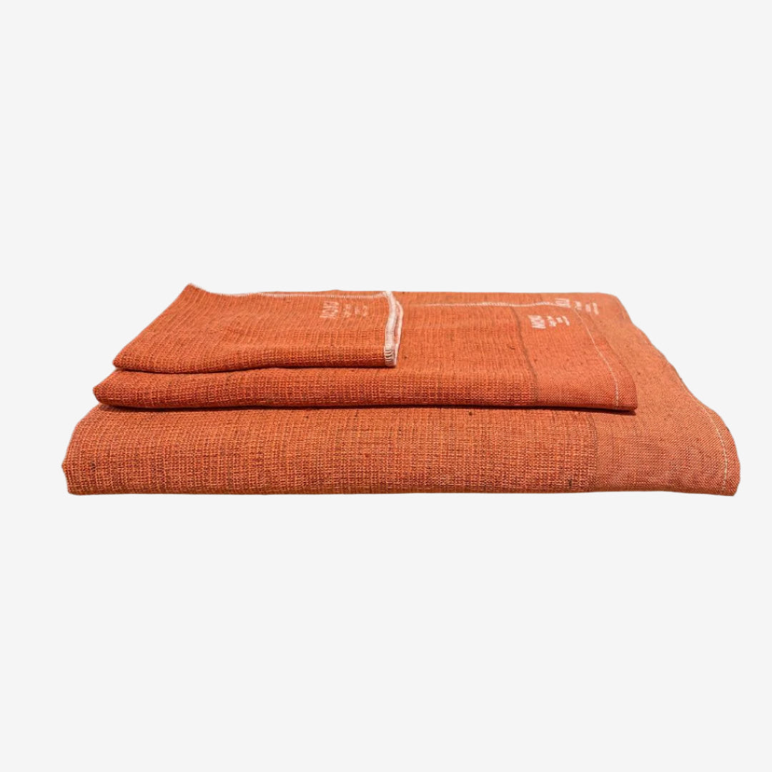 Moku_Lightweight_Towel_Orange_Simple_Beautiful_Things