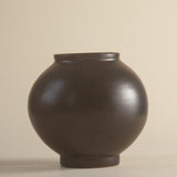 Pan Pottery Moon Pot Medium - Bronzed Ebony