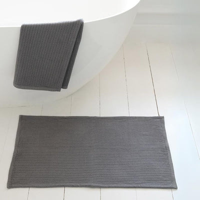 Mungo Bath Mat - Light Grey