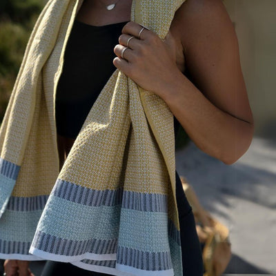 Mungo Bijou Towel - Canary