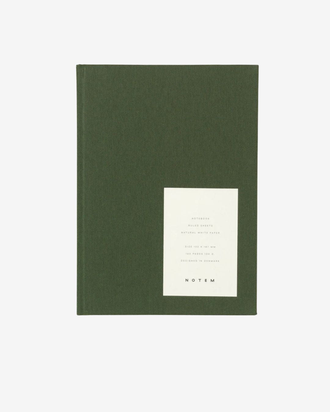 Notem Notebook Hard Cover Even - Lined_Simple_eautiful_Things