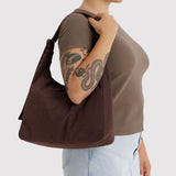 Baggu Nylon Shoulder Bag - Coffee