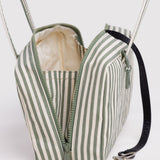 Baggu Bowler Bag - Sage Stripe