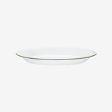 Serving Plate Rim Oval - Green_Simple_Beautiful_Things