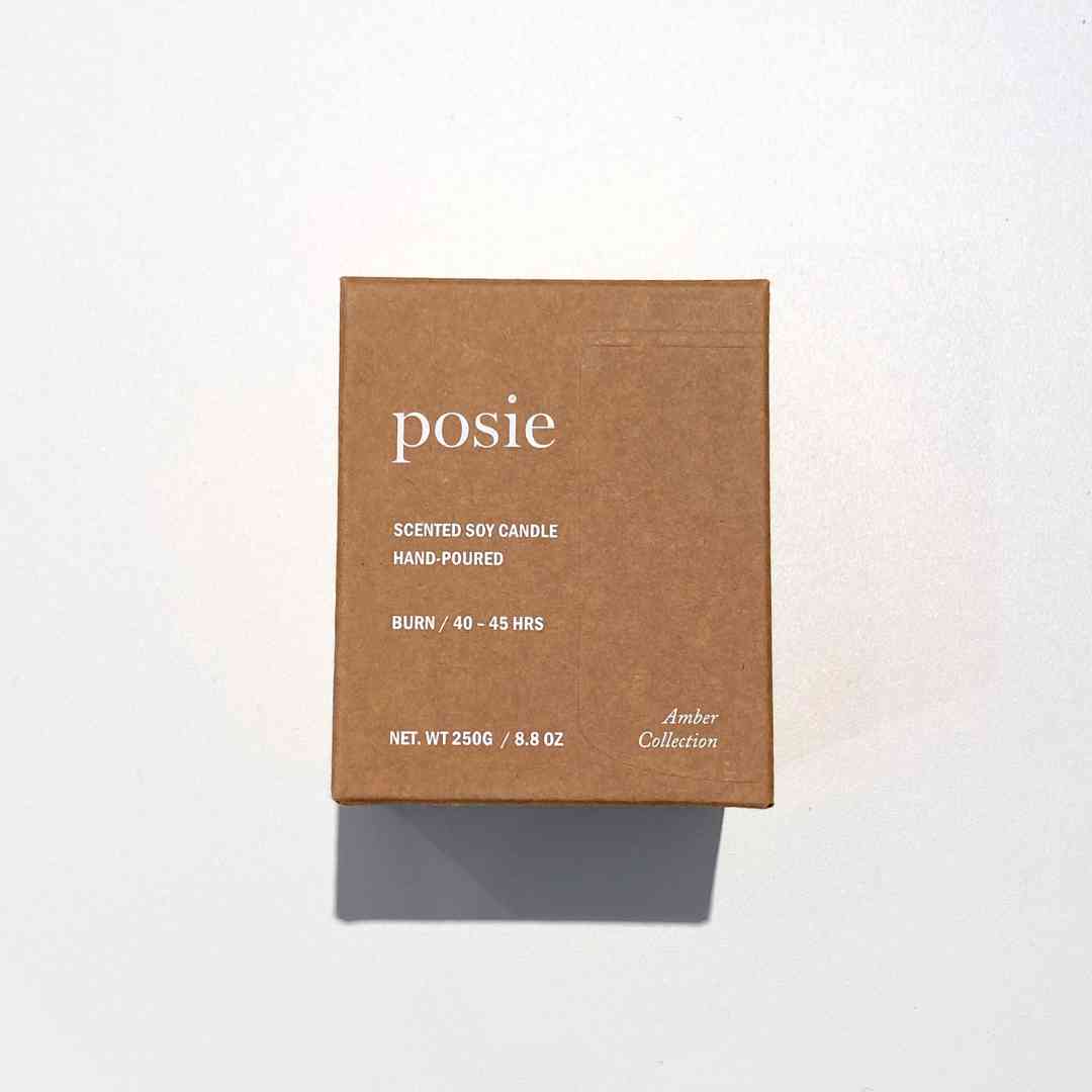 Posie Candle KIN - Sandalwood / Bergamot / Violet Leaf 250g