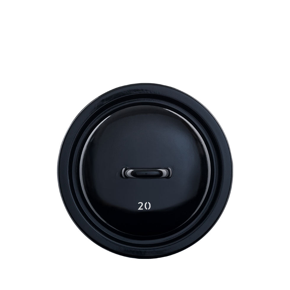 Riess Enamel Lid Black