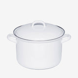 Riess Enamel Pot Tall White