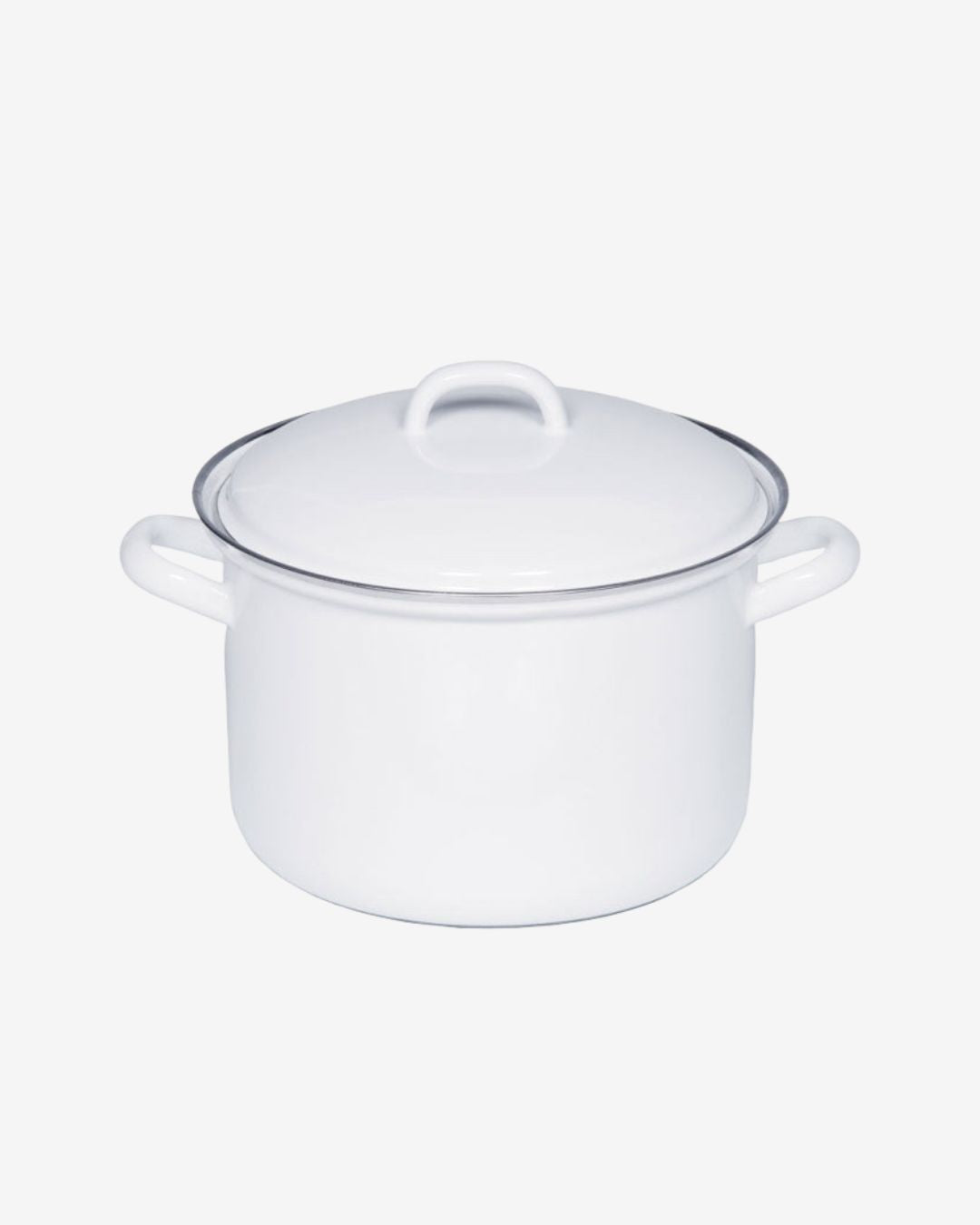 Riess Enamel Pot Tall White_Simpe_Beautiful_Things