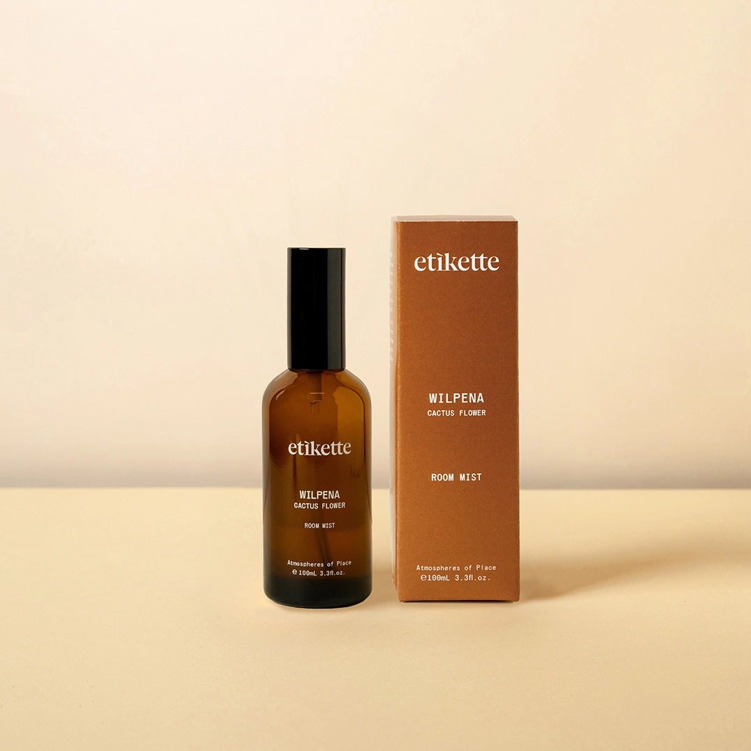 etikette Wilpena Cactus Flower Room Mist Simple Beautiful Things