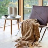 Wool Throw Isak - Chestnut