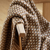 Wool Throw Isak - Chestnut